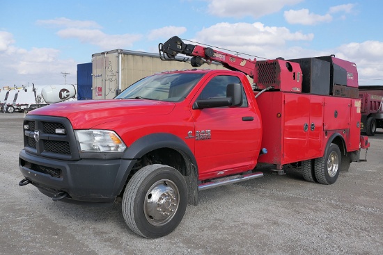 2015 Dodge 5500HD 4x4 Mechanics Truck , SN:3C7WRNBL6FG519551, Cummins, Auto