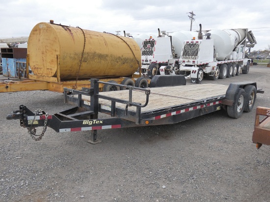 2016 Big Tex 14TL22BK Tilt Tag Trailer, SN:16VCX222XG2091817, 80''x22' Deck
