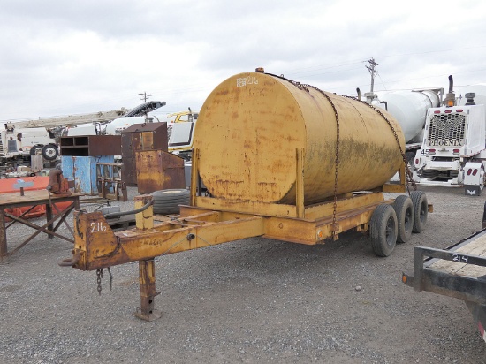Water Tank on Trailer (tax)