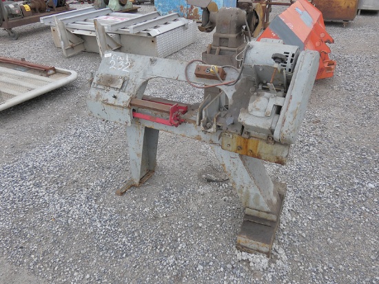 Bandsaw, no blade