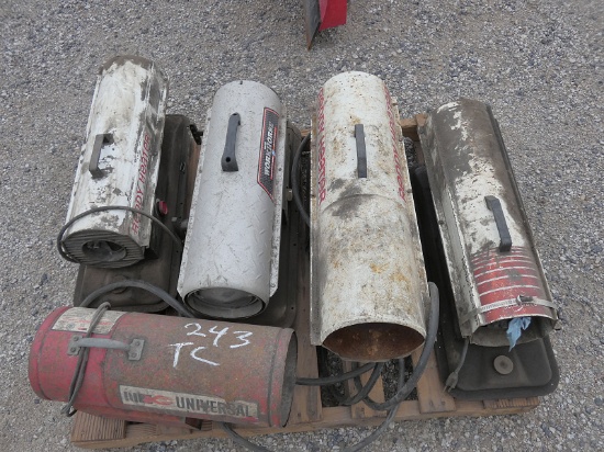 (5) LP Torpedo Heaters