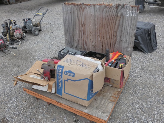 Lot of Vise & Shop Misc