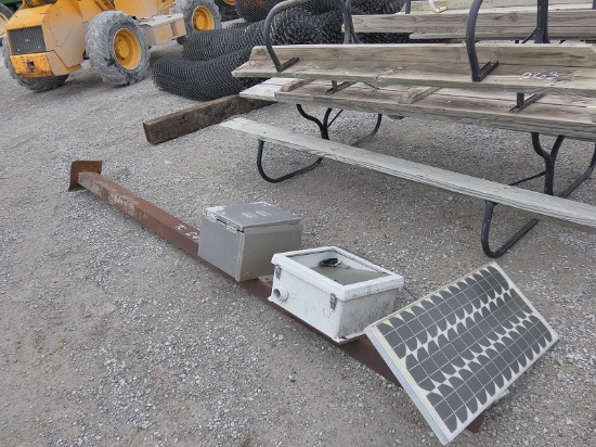Solar Sign Post