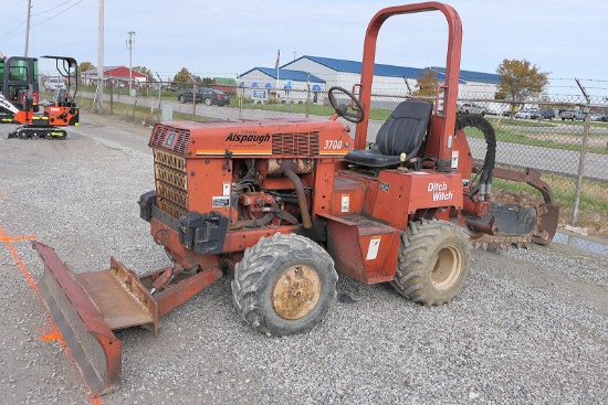 Ditch Witch 3700DD RT Trencher, SN:3T0960, H314 Chain Trencher, SN:8T0896,