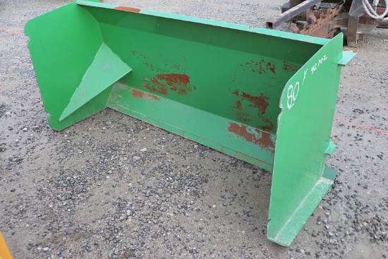 Skidloader Snow Pusher (tax)