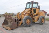 Case W14B Rubber Tired Loader, SN:UNKNOWN, EROPS, Bucket & Forks (NOT QT),