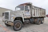 197? Ford Tandem Dump Truck, SN:U81CVP11764, Cat 3208, Sticks, Steel Box