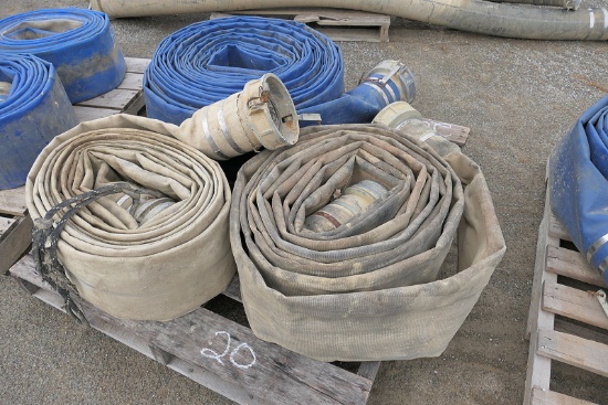 (3) 6'' Discharge Hoses
