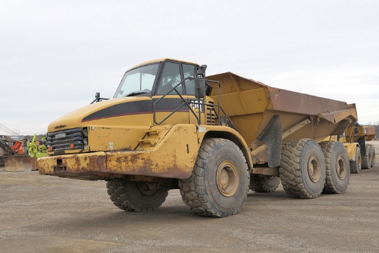 2005 Caterpillar 740 6x6 Articulated Dump Truck, SN:AMX1972, Tailgate, Read
