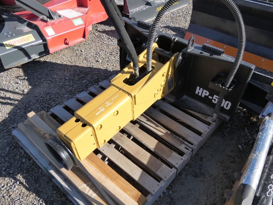 Indeco HP500 QT Skidloader Breaker, SN:26588  (taxable)