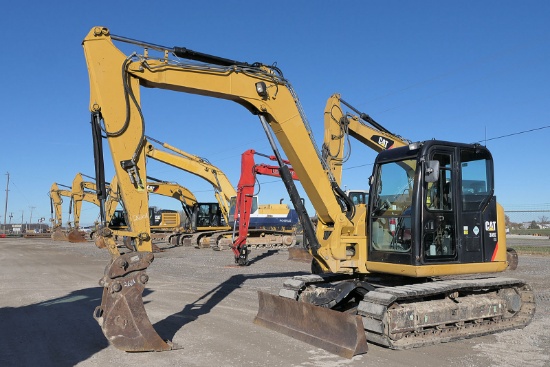 2012 Caterpillar 308E-CR Hydraulic Excavator, SN:GBJ00932, Cab / Air, Aux.