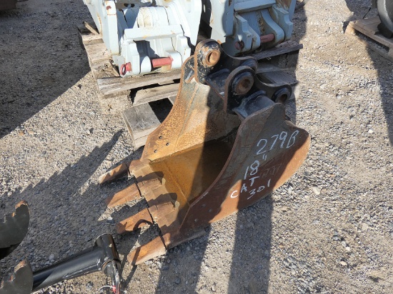 Cat 301 18'' Bucket