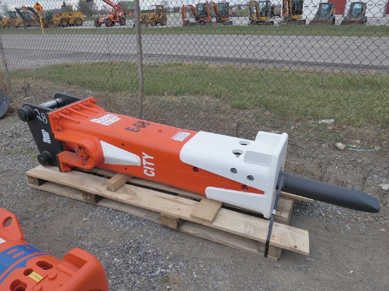 Allied Rammer E68 Hyd. Hammer, SN:0939, 80mm Pins, 18-35t Exc. (taxable)