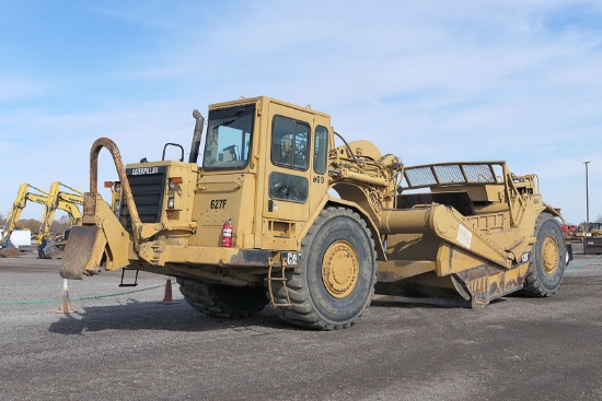 1995 Caterpillar 627F Self Loading Scraper, SN:1DL00224, Repalced Meter. *-