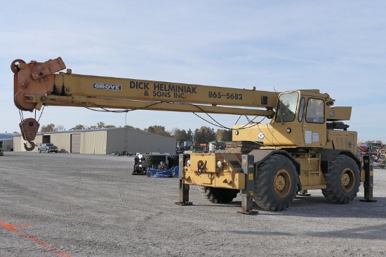 Grove RT60S 18 Ton RT Crane, SN:22348, 70' Boom, 24' Jib