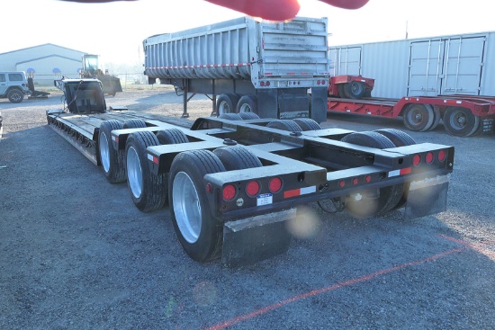 2008 Talbert 50 Ton Triaxle Detach Lowboy, SN:40FS0533481029662, Hyd. Detac