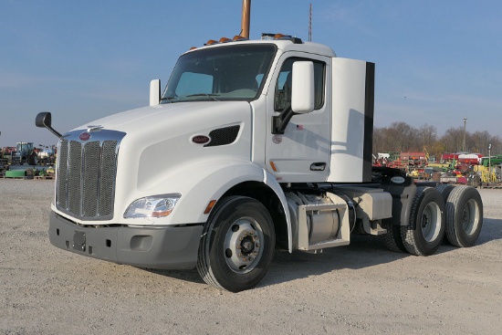 2019 Peterbilt 579 Tandem Truck Tractor, SN:1XPBAK9X0KD624604, Paccar MX11-