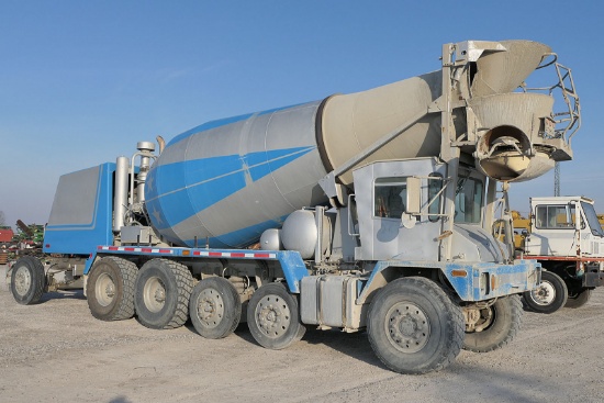 2007 Terex Front Discharge Mixer Truck, SN:5DG8AC6T270012064, Cat Diesel, 2