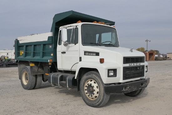 1996 Mack CS300P S/A Dump Truck, SN:VG6BA09B9TB701327, Diesel, 6 Speed, Gal