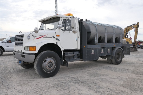 1991 International 4800 Water 2000g Truck, SN:1HTSENUN9MH382164, DT466, Aut