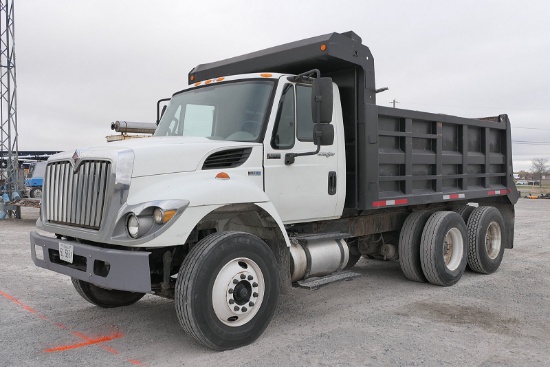 2012 International 7400 Tdm Dump Truck, SN:1HTWGAAR5CJ558419, Maxxforce Die