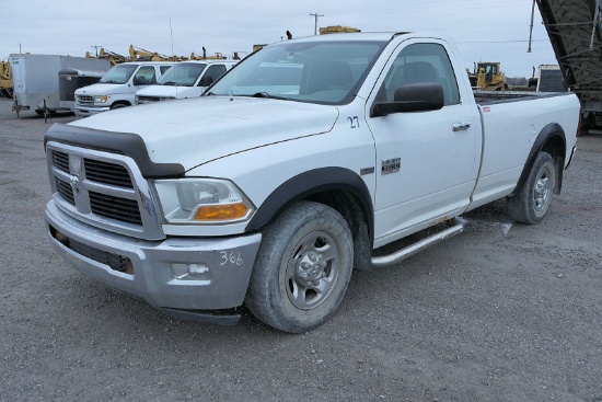 2011 Dodge Ram 2500HD Pickup, SN:3D7LP2ETXBG571474, 5.7L Gas, Std Cab, 150,