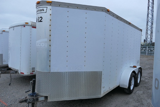 2000 Haulmark VF615BT Cargo Trailer, SN:16HCB1521YH060882