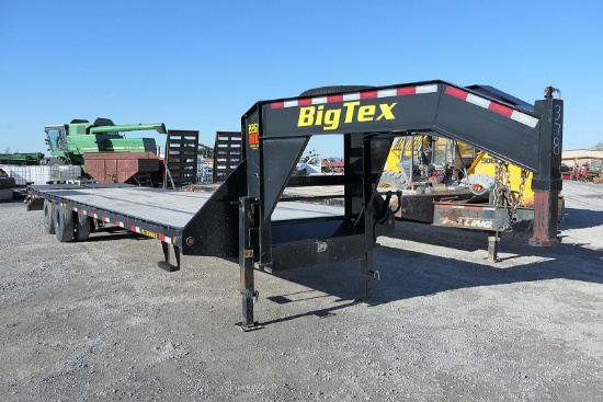 2022 Big Tex 28' Gooseneck Trailer, SN:16V3F4127N6133740, 98''x28' Deck, 5'