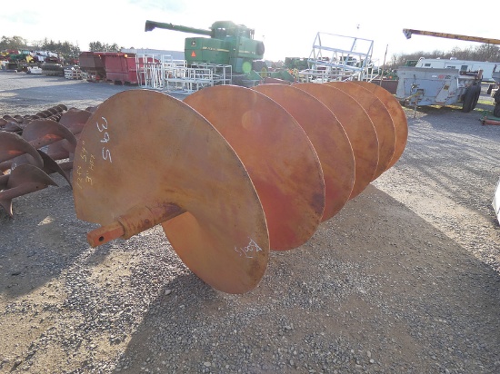 54''x12' Auger, 3'' Hex