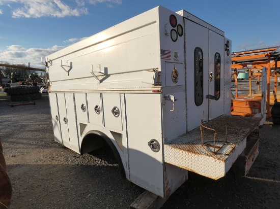 White Service Truck Body (taxable)
