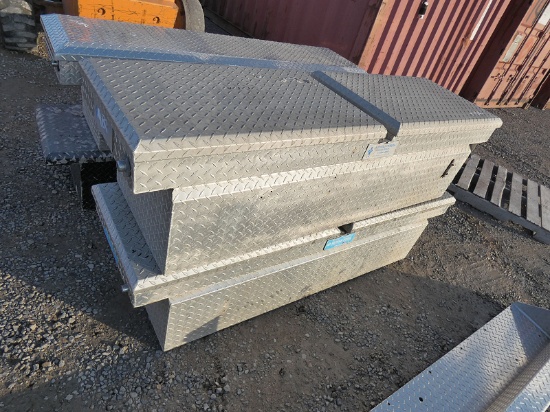 (2) Alum Truck Toolboxes