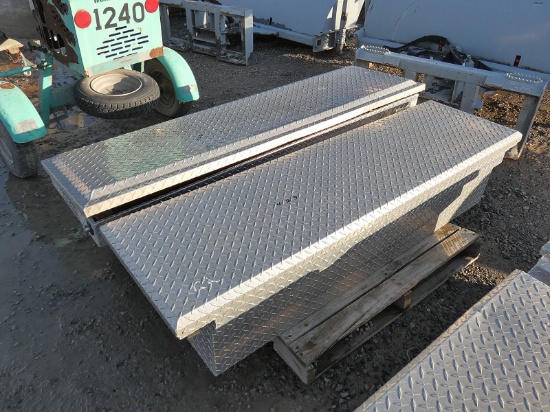 (2) Alum Truck Toolboxes