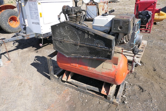 DeVilbis Portable Air Compressor, Honda 11hp Gas