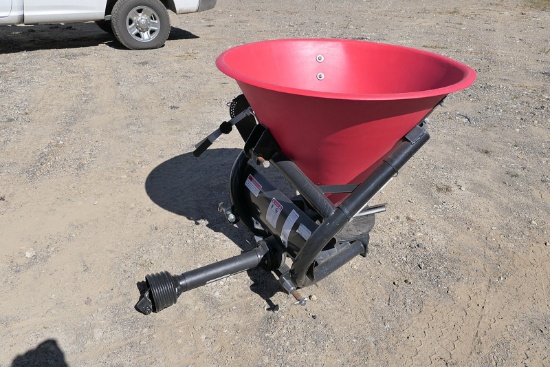 Tarter 200 3pt Cyclone Seeder, SN:P04850