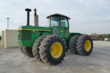 John Deere 8430 4x4 Tractor, SN:H001859R, Cab / Air, 3pt, Drawbar, (3) Hyds