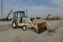 Deere 310D Tractor Loader Backhoe, SN:B778798, Cab, 2wd, Extendahoe, Reads