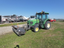 2008 John Deere 5425 Broom Tractor, SN:R444951, Cab w/ Heat & Air, 7' Sweep