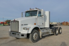 1992 Kenworth T800 Tandem Truck Tractor, SN:569765, Detroit, Fuller, reads