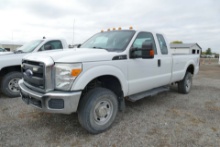 2015 Ford F250 4x4 Ext. Cab Pickup, SN:1FT7X2B66FEC51124, V8 Gas, Auto, 4wd