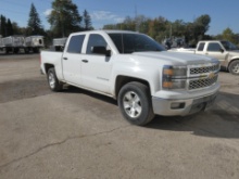 2014 GMC 2500HD Crew Cab Pickup, SN:3GCPCREH4EG418377, Crew Cab, Short Bed,