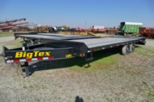 2024 Big Tex 14PH Deck Over Tandem Tag Trailer SN:16V2F3227S637100, 20' Dec