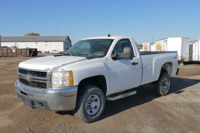 2009 Chevy 3500 4x4 Pickup, SN:1GCHK74K09F155563, V8 Gas, Auto, 4wd, Long B