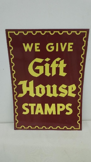 NOS Gift House Stamp Sign