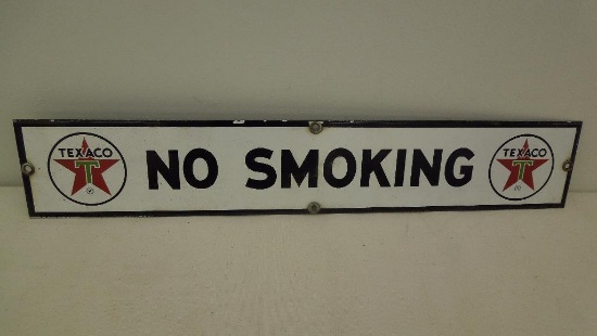 Texaco "No Smoking" Sign