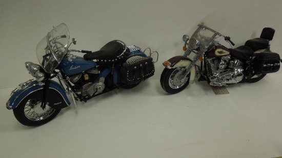 2 motorcycles