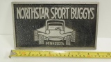 NorthStar Sport Buggys PLAQUE 9 x 5.25 Inches
