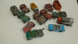 13 Matchbox & Tootsie Toy Cars & Trucks
