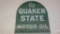 1980 Quaker State Motor Oil Sign