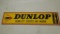 Dunlop Embossed Sign