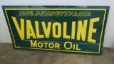 1950 Valvoline Motor Oil Rack Sign